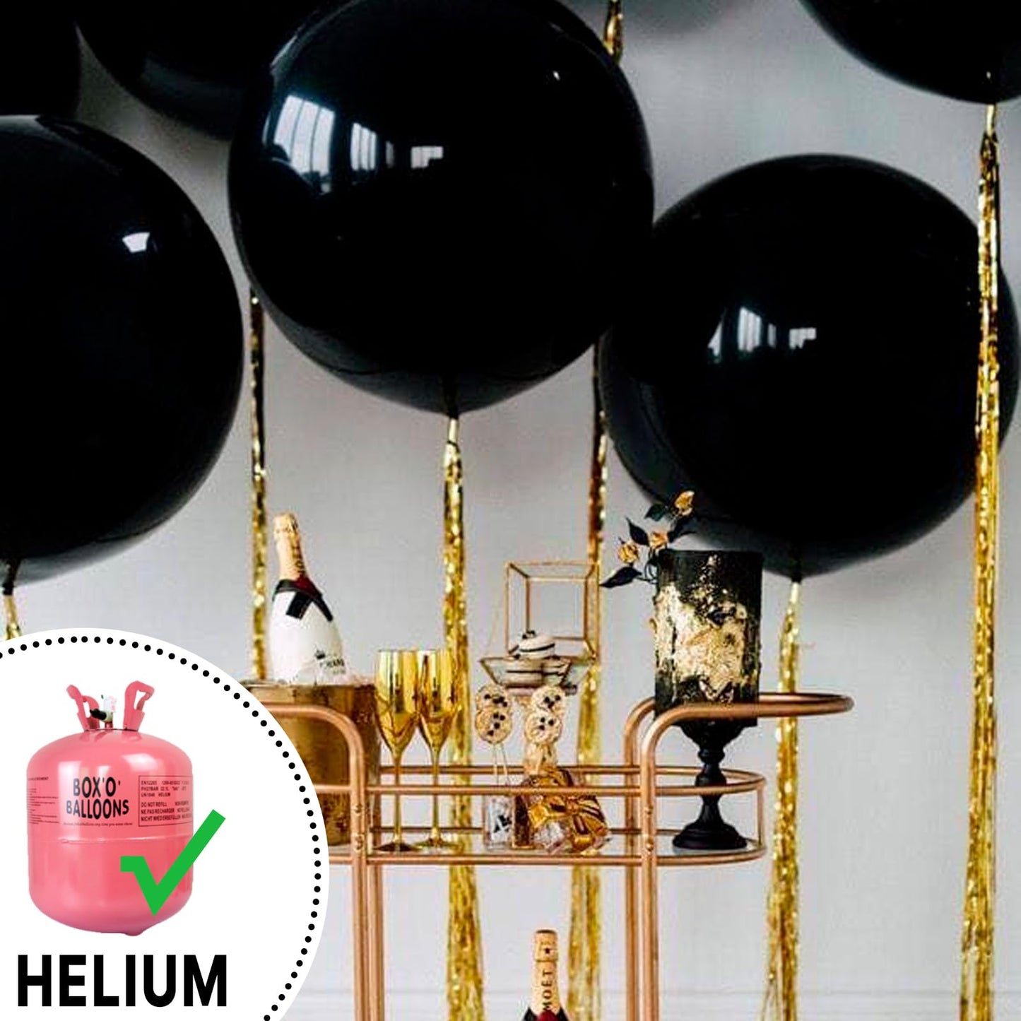PartyWoo Black Balloons 20 pcs 18 Inch Latex Helium Matte Black Balloons for Baby Shower Birthday Graduation Casino Gaming Anniversary Retirement Pirate Race Car Theme Party Decorations Black-Y18