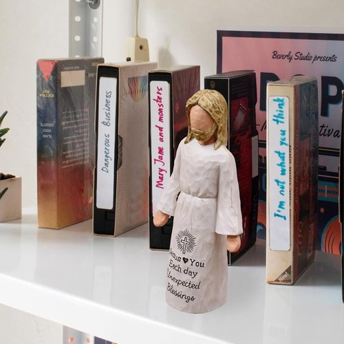 Jesus Gifts - Hand-Painted Sculpted Figurine | Perfect Gift for Catholic Women