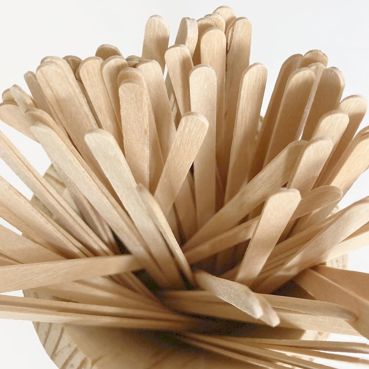 KTOJOY 5.5inch Wooden Coffee Stirrers, 500 Count Disposable Stir Sticks for Coffee & Cocktails, Wooden Beverage Mixer with Smooth Ends, Swizzle Drink Sticks