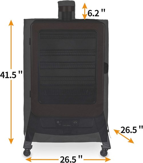 i COVER 73550 Pellet Smoker Cover - Heavy-Duty Waterproof Protection for Pit Boss Grills & Smokers