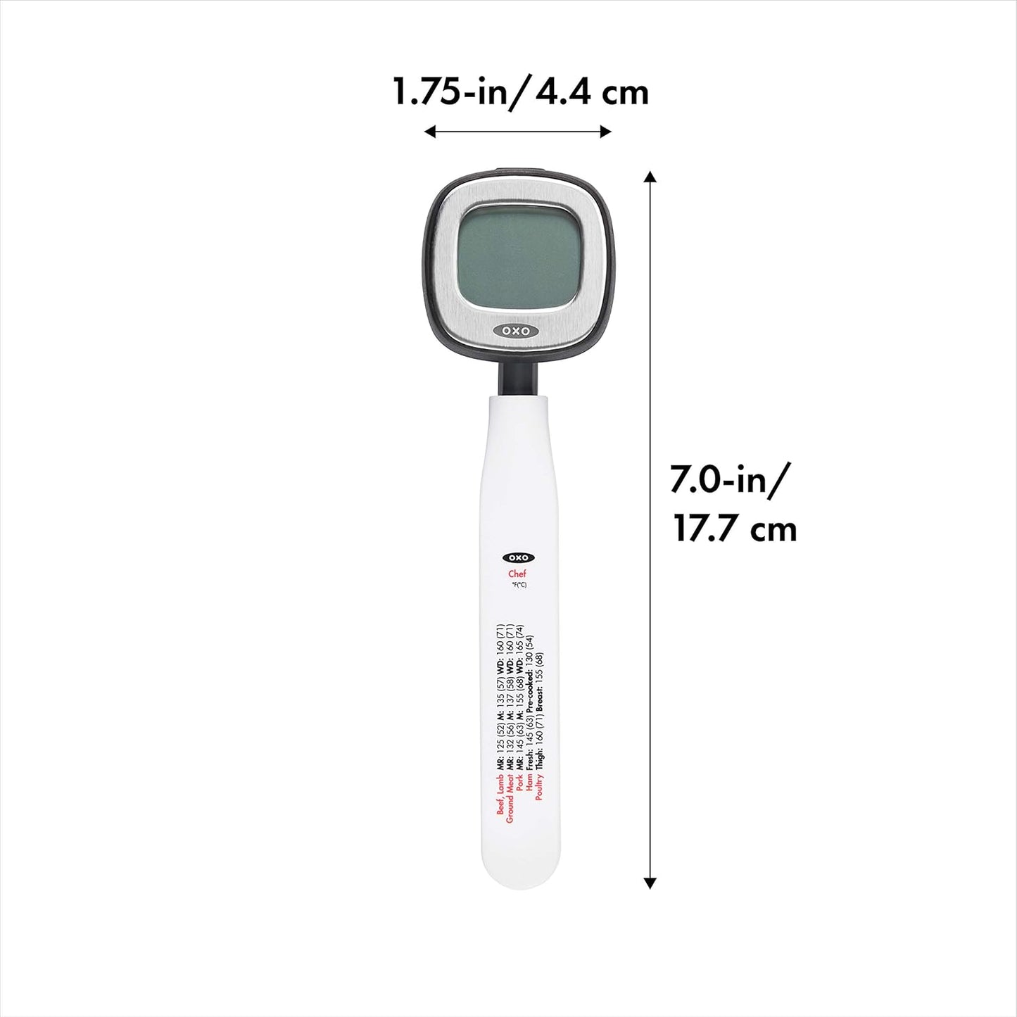 OXO Good Grips Digital Instant Read Thermometer - Chef's Precision Cooking Tool