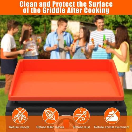 Blackstone Silicone Griddle Mat - 17-Inch Heavy-Duty Food Grade Cover for All-Season Cooking
