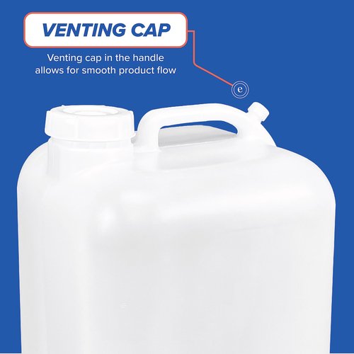 ePackage Supply Premium 5-Gallon Hedpak: Durable HDPE, BPA-Free Plastic, Reusable Liquid Storage Solution for Water and More (2 Count)