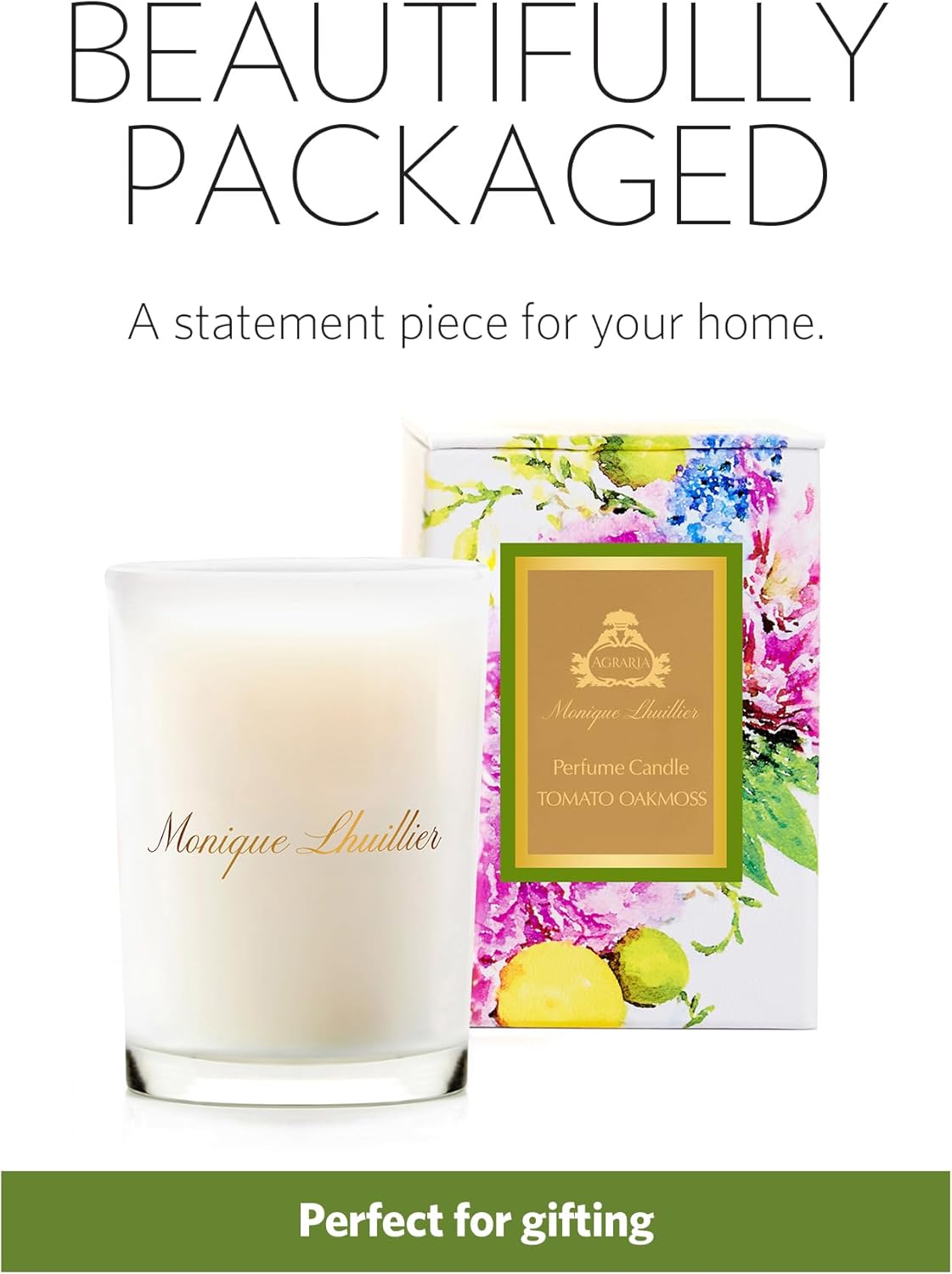 AGRARIA Scented Candles, 7 Oz, Long-Lasting Scented Candles for Home, Elegant Home Fragrance Gifts for Men and Women