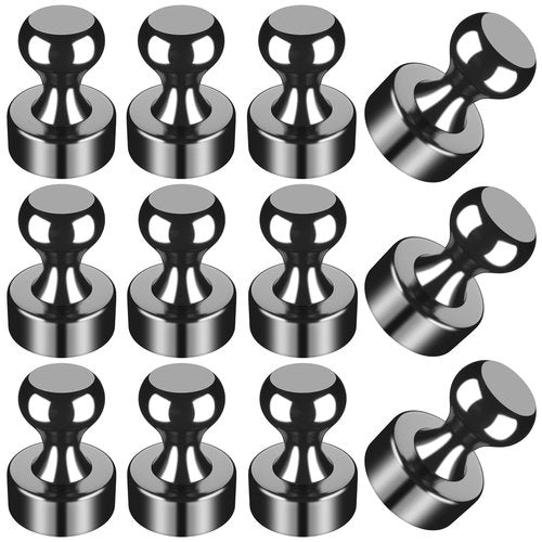 12 PCS Fridge Magnets Refrigerator Magnets Small Strong Magnets Whiteboard Magnets, Magnets for Fridge, Locker, Kitchen Decor and Accessories, Office, Classroom Organization
