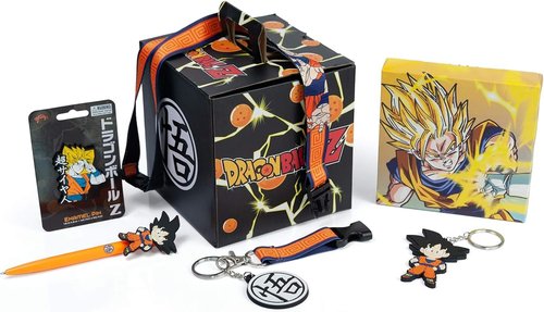 Dragon Ball Z Goku Collector Looksee Box - 5 Themed Toy Collectibles for Fans | Perfect Geeky Gift