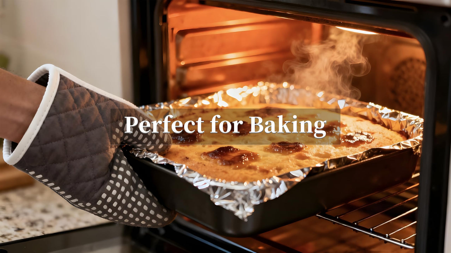 Miktomeh Standard Aluminum Foil 12" x 1000 Sq Ft - for Grilling, Baking & Cooking, Food Storage & Preservation, Commercial Use