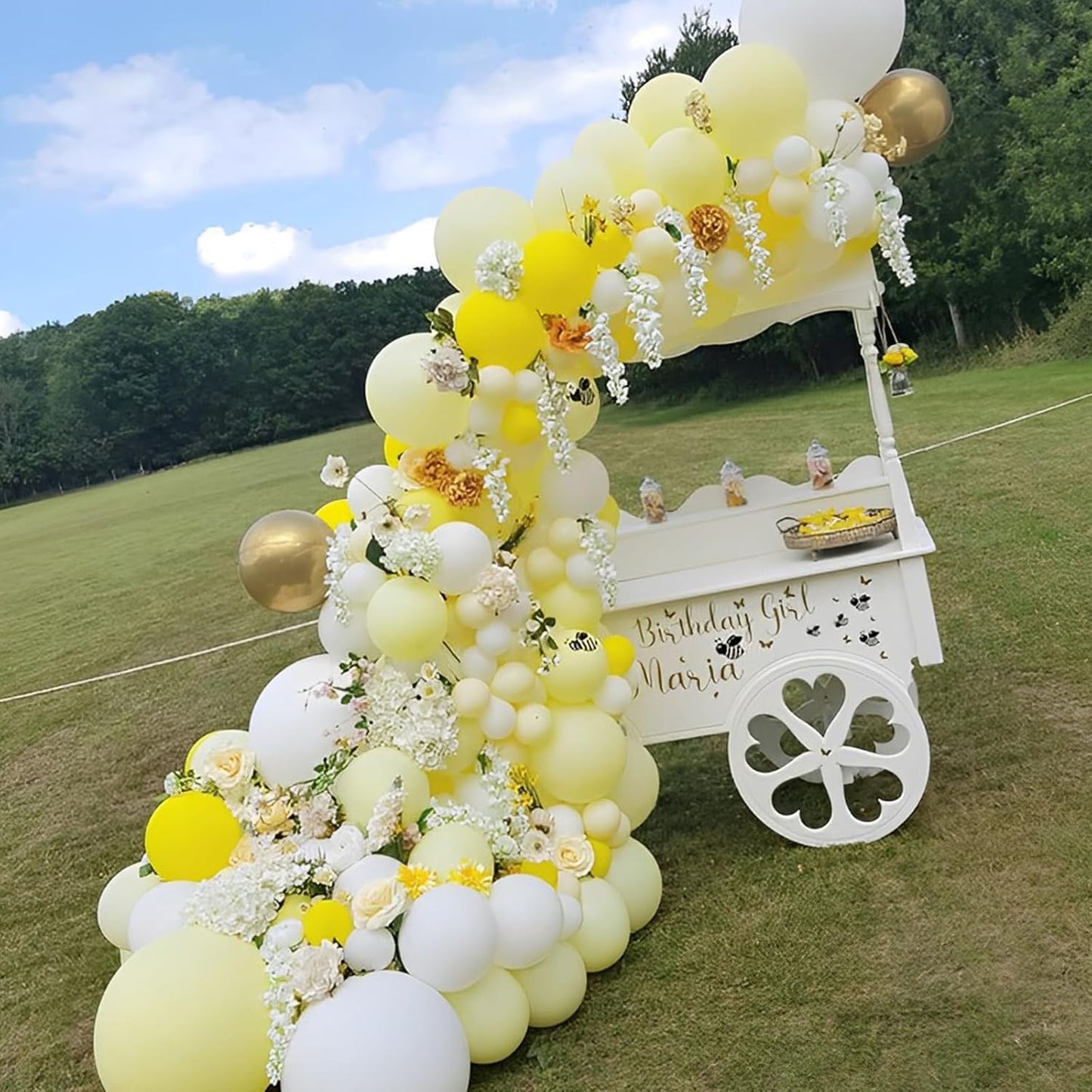 Voircoloria 110pcs Pastel Yellow Balloons - 12 Inch Light Yellow Latex for Graduation, Weddings & Parties