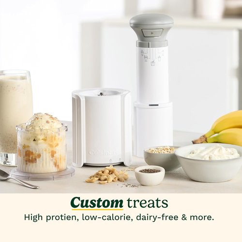 Cuisinart FastFreeze 5-in-1 Frozen Dessert Maker - Ice Cream, Sorbet, Milkshakes & More | Compact & Easy to Use