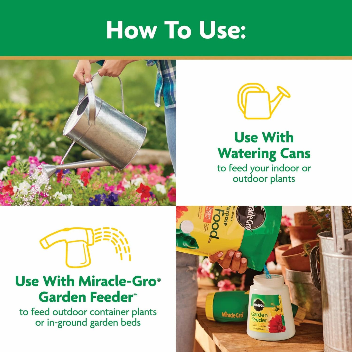 Miracle-Gro Water Soluble Plant Food - All-Purpose Fertilizer for Indoor & Outdoor Plants | 5 lb Bag