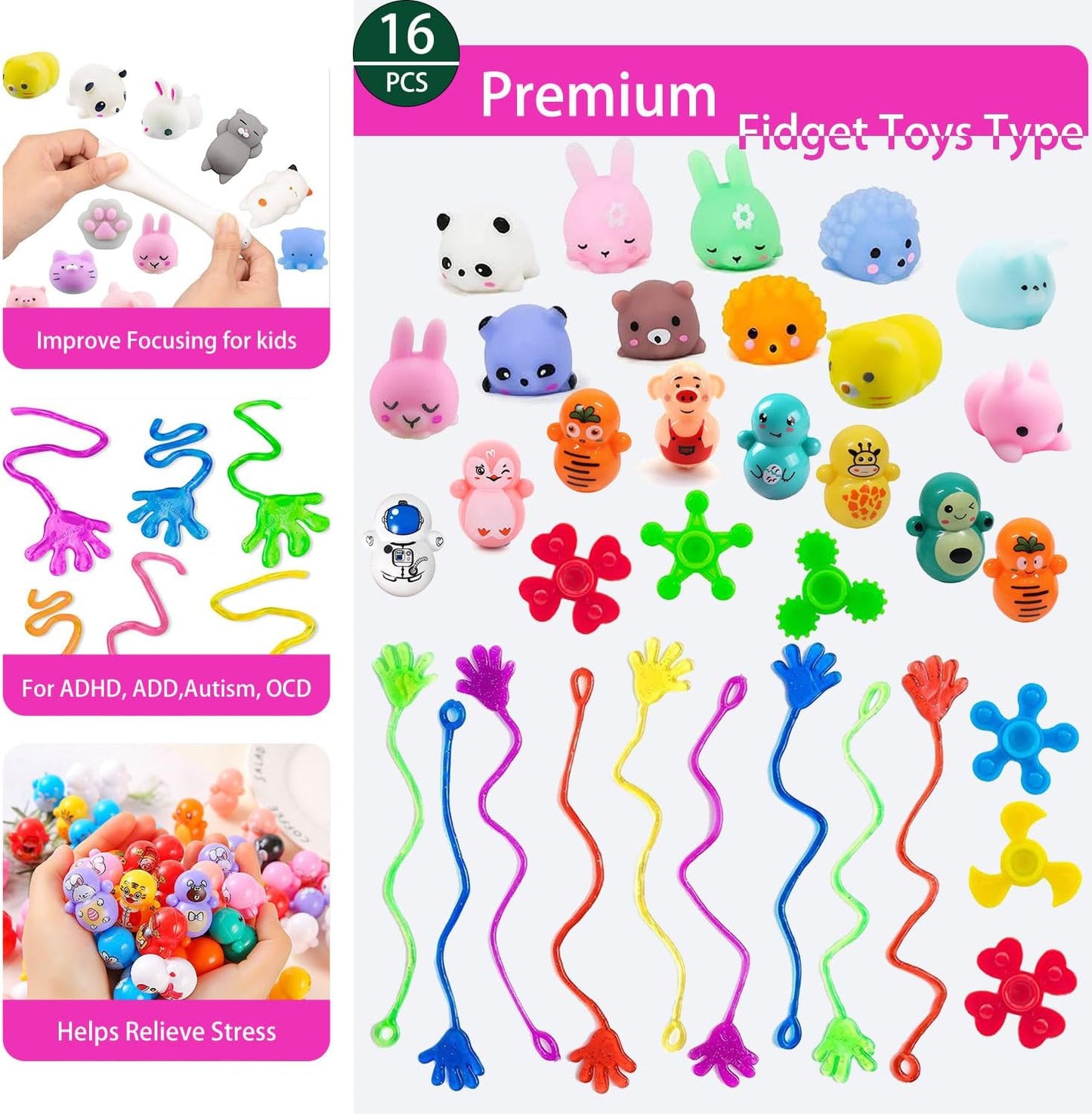 Skiennix 136 Pcs Kids Party Favors - 5-in-1 Classroom Prize Box for Ages 4-10 | Carnival Treasure Box Stuffers