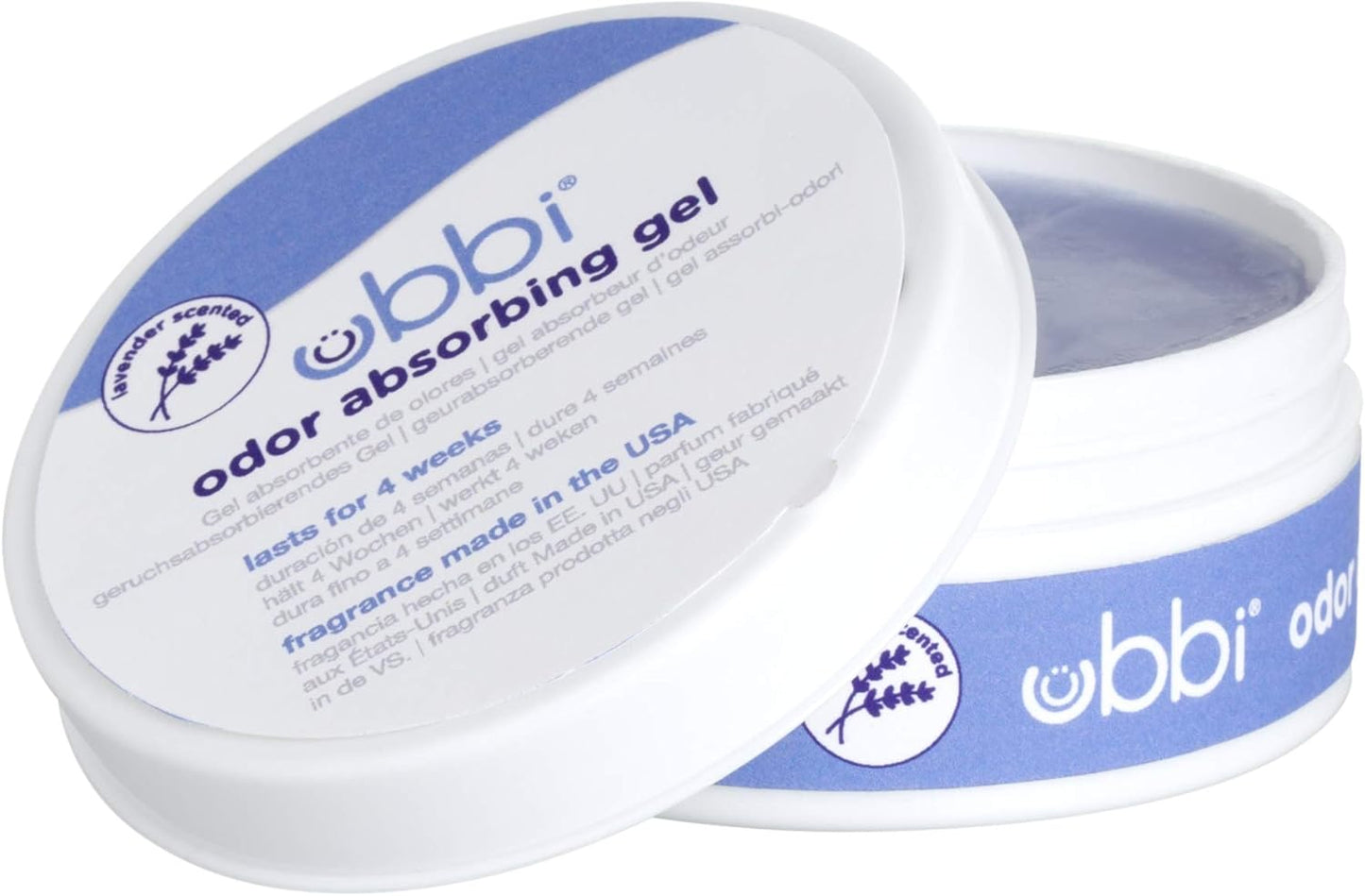 Ubbi Lavender Scented Diaper Pail Gel - 3 Count Value Pack for Effective Odor Control