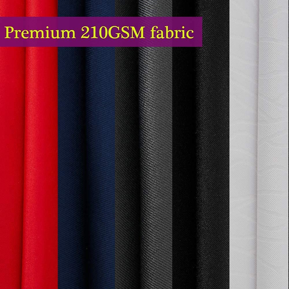 Obstal Rectangle Table Cloth, Oil-Proof Spill-Proof and Water Resistance Microfiber Tablecloth, Decorative Fabric Table Cover for Outdoor and Indoor Use (Navy Blue, 60 x 84 Inch)