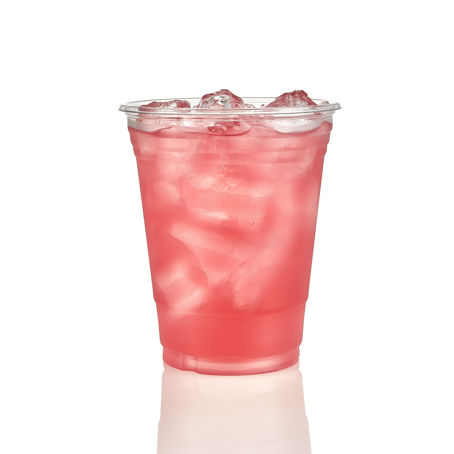 Nicole Home Collection 600 Count Disposable Plastic Cups, Crystal Clear, Durable PET 18 oz. BPA Free