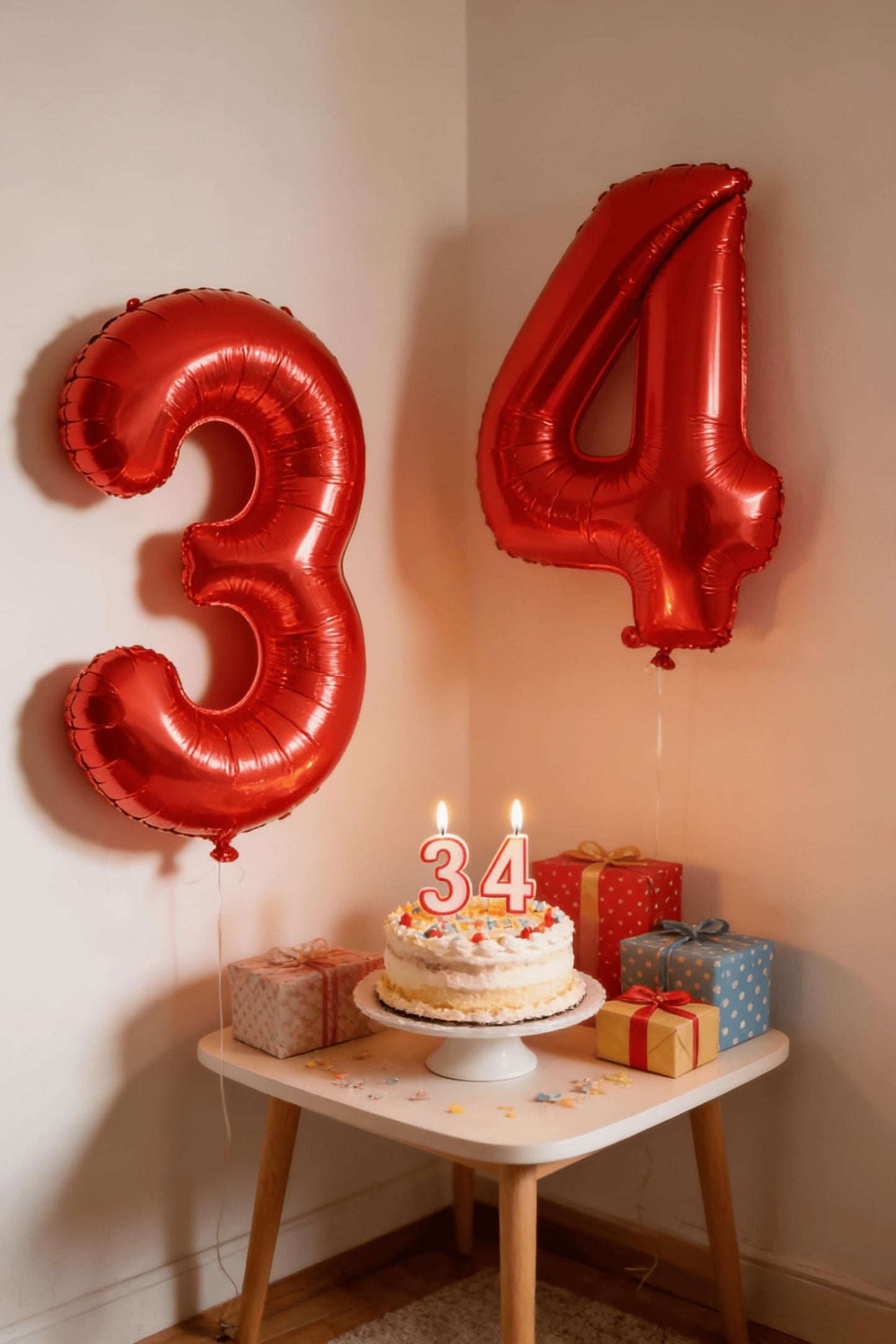 Laser Red 9 Balloon, Number Balloons 40 Inch, 9th Giant Birthday Decorations for Girls,19th 29th Party Decorations Supplies, Number 9 Balloon