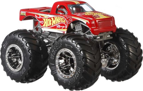 Hot Wheels | Set of 12 Monster Trucks - 1:64 Scale Die-Cast Toy Trucks for Kids & Collectors