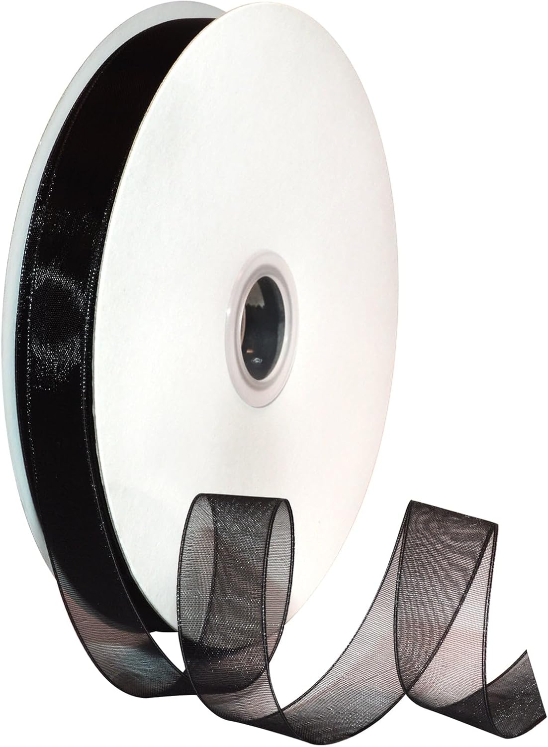 Red Organdy Nylon Ribbon - 5/8 Inch x 100 Yards | Morex 91803/100-609