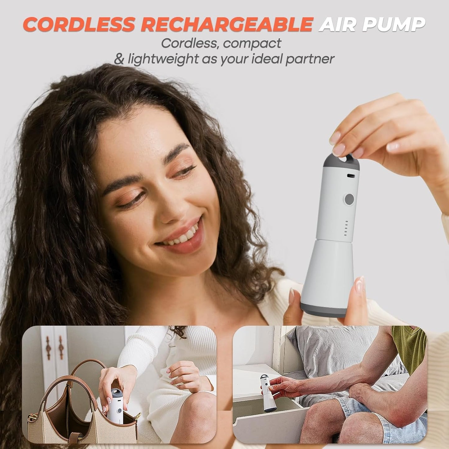 Vacbird Vacuum Seal Bags - 12 Pack Compression Storage Bags with Cordless Pump | Space Saver for Clothes & Bedding