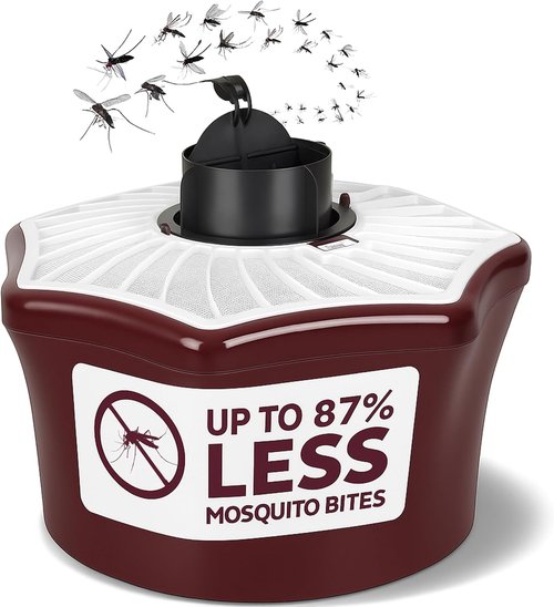 Biogents Mosquitaire Outdoor Mosquito Trap - Eco-Friendly, Pesticide-Free Solution | Electric Catcher with Sweetscent Lure