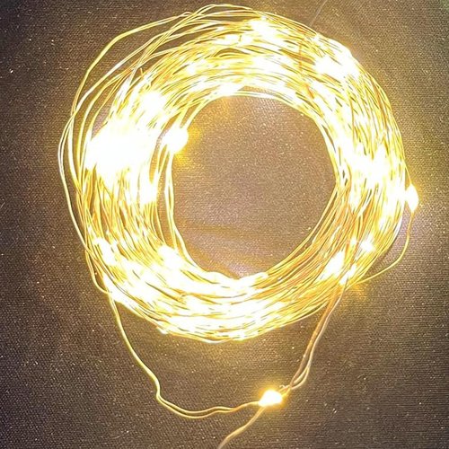 FMMTHQ 6Pack Fairy Lights Battery Operated -3.3ft 10 LED Silver Wire Firefly Mini Lights for Mason Jars DIY Crafts Christmas Wedding Party Centerpiece Table Decor