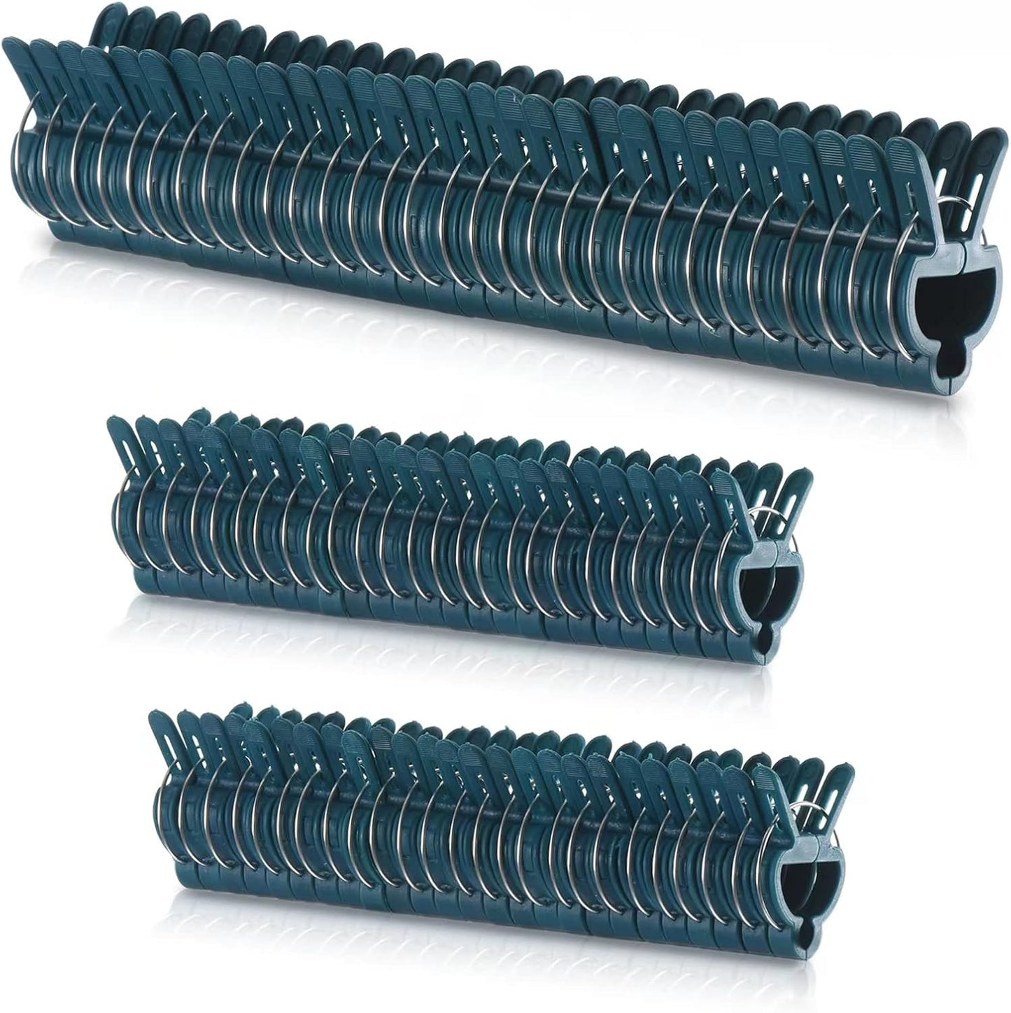 PERSZEN Plant Support Clips - 80 PCS Gentle Clamps for Climbing Plants | 2 Sizes for Upright Growth