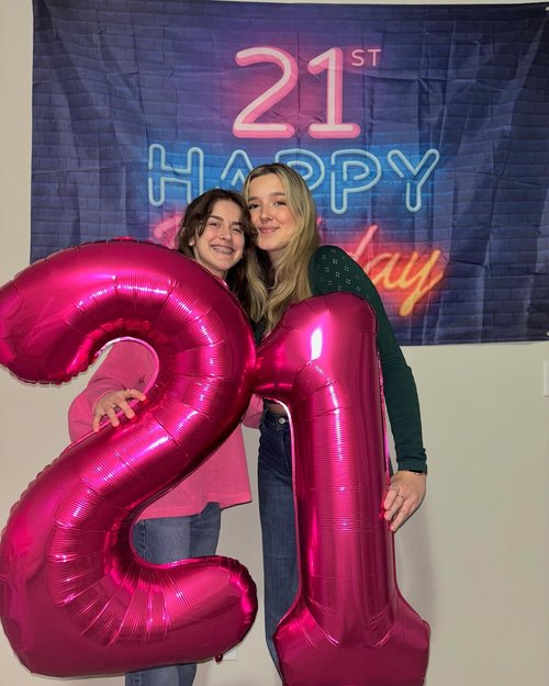 40 Inch Hot Pink 1 Balloon for First Birthday, 1st Number Balloons Birthday Decorations for Girl Kids Toddler Baby, One Giant Number 1 Balloon