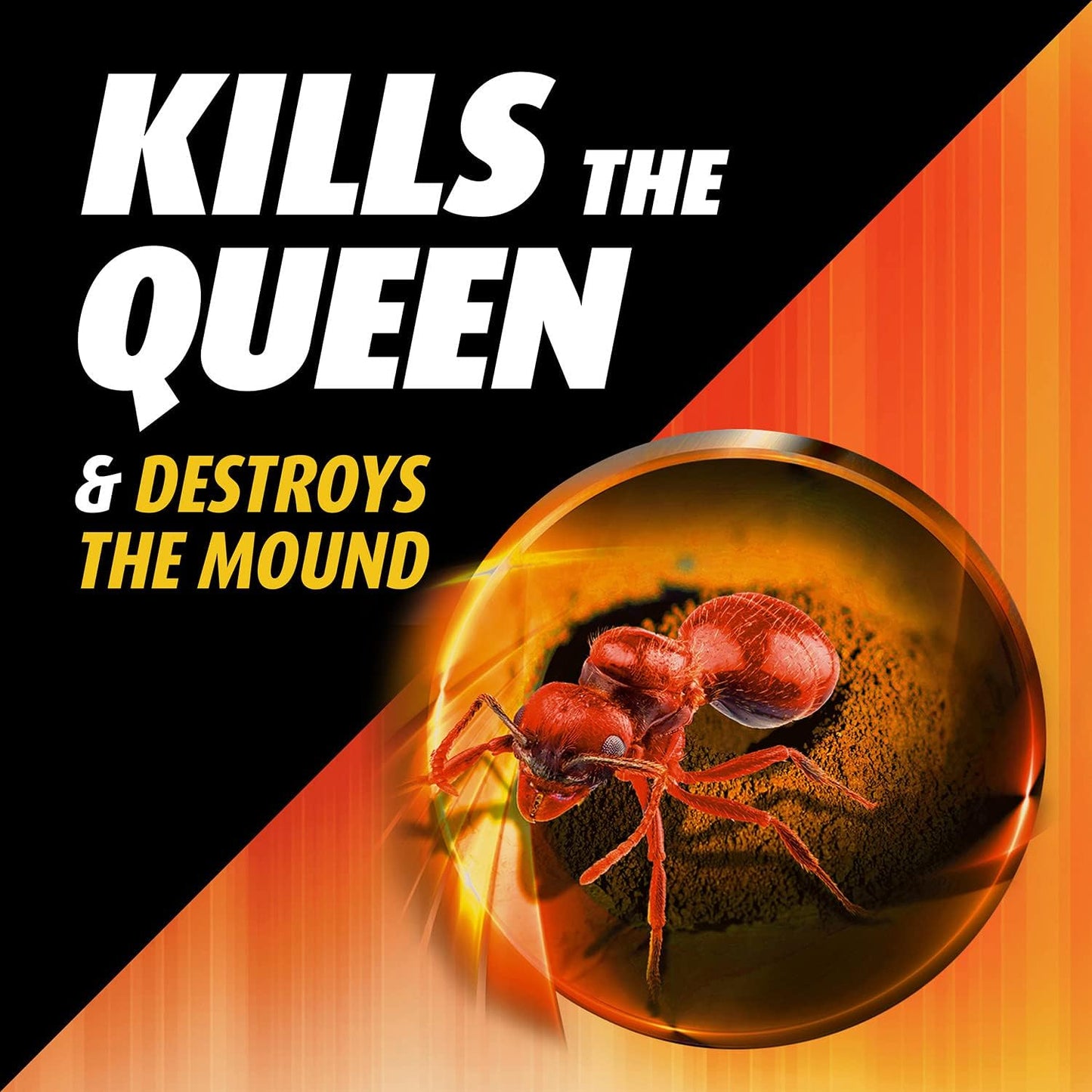 Ortho Orthene Fire Ant Killer - Effective Mound Treatment, Kills Queens, No Watering Needed, 12 oz