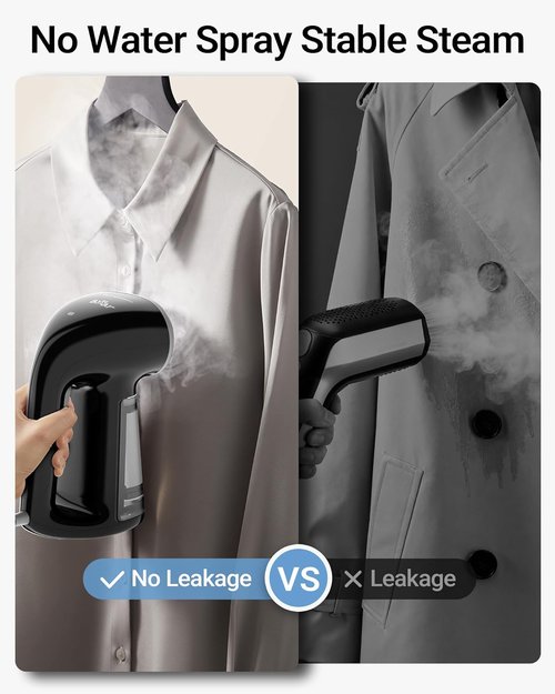 Bear Steamer Handheld Garment Steamer - 1500W Fast Heat-Up, 240ml Tank, Portable for Home & Travel