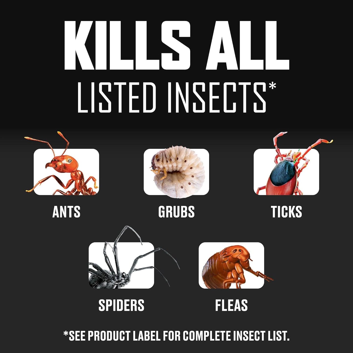 Ortho BugClear Lawn Insect Killer - Effective Granules for Ants, Spiders, Ticks & Fleas | Treats 16,500 sq. ft., 10 lb.
