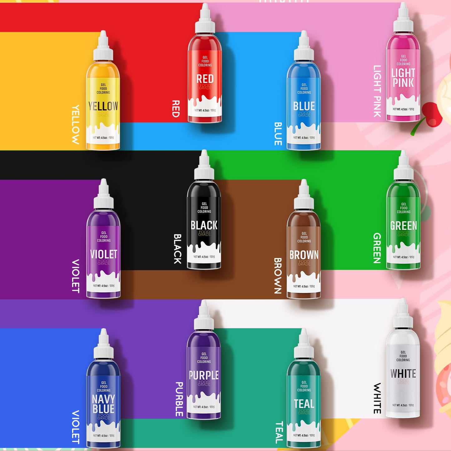 Food Coloring Gel for Baking Cake Food Coloring