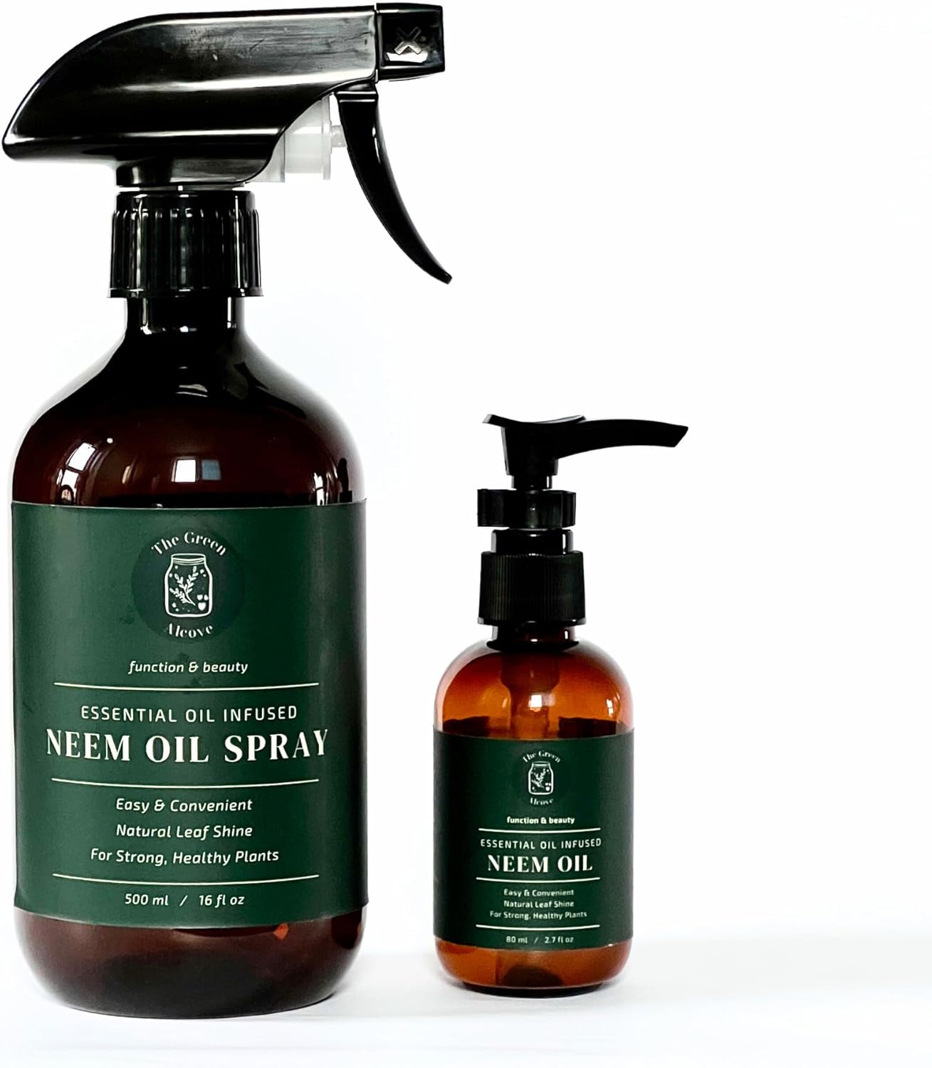 Neem Oil for Plants by [Brand Name] - Natural Leaf Shine Spray for Indoor & Outdoor Gardens, 480 fl oz
