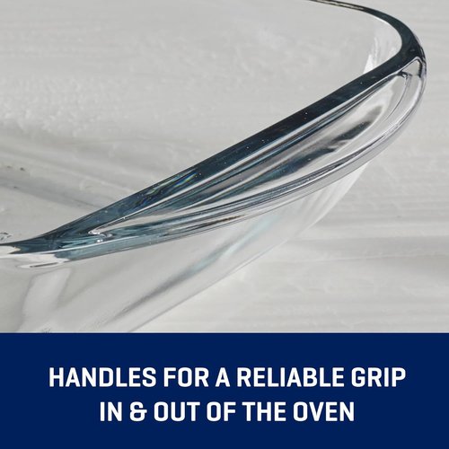 Glass Cake Pan 8" x 8" | Oven Safe Brownie Pan - Dishwasher & Microwave Safe for Easy Cleanup
