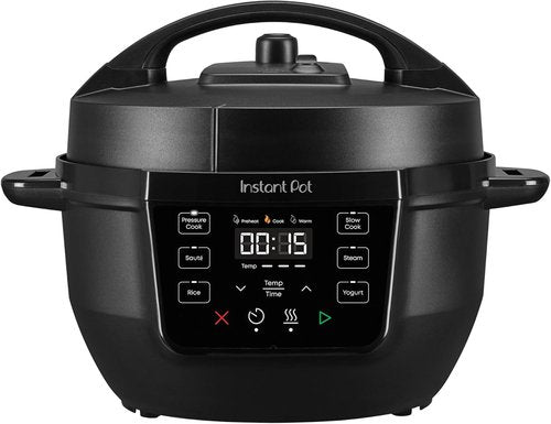 Instant Pot 4QT RIO Mini 7-in-1 Multi-Cooker - Pressure Cooker, Slow Cook, Steam & More | Black, 4 Quarts