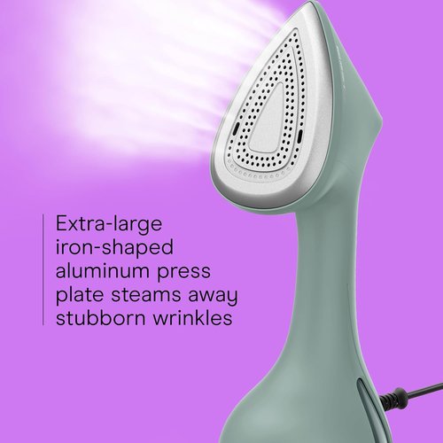 Conair ExtremeSteam 2-in-1 Iron & Steamer - Continuous Steam, Iron-Shaped Soleplate | Perfect for Home, Office & Travel