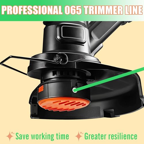 065 Trimmer Line - Commercial Grade .065 Inch Weed Wacker String | 1730ft Green Round Line