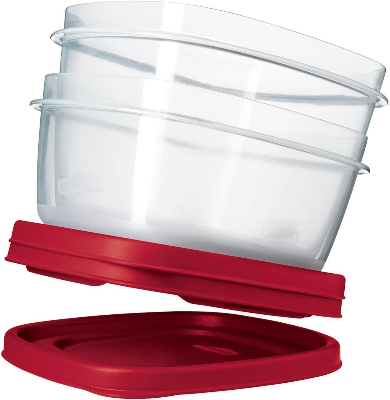 Rubbermaid Easy Find Lids Food Storage Containers - 18-Piece Set in Racer Red | Durable & Convenient