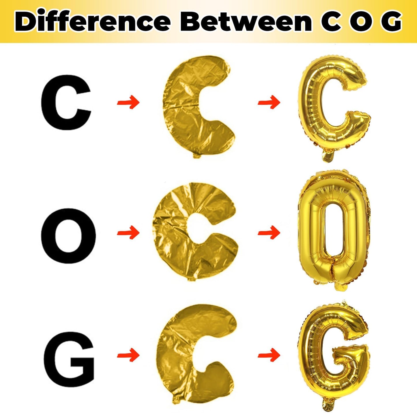 Giant P Alphabet Balloon Letters, Gold Self Inflating Custom Letter Balloons Birthday Decor, 40 Inch Helium Mylar Foil Name Word Balloons for Girls Men Anniversary Party Graduation Decoration Supplies