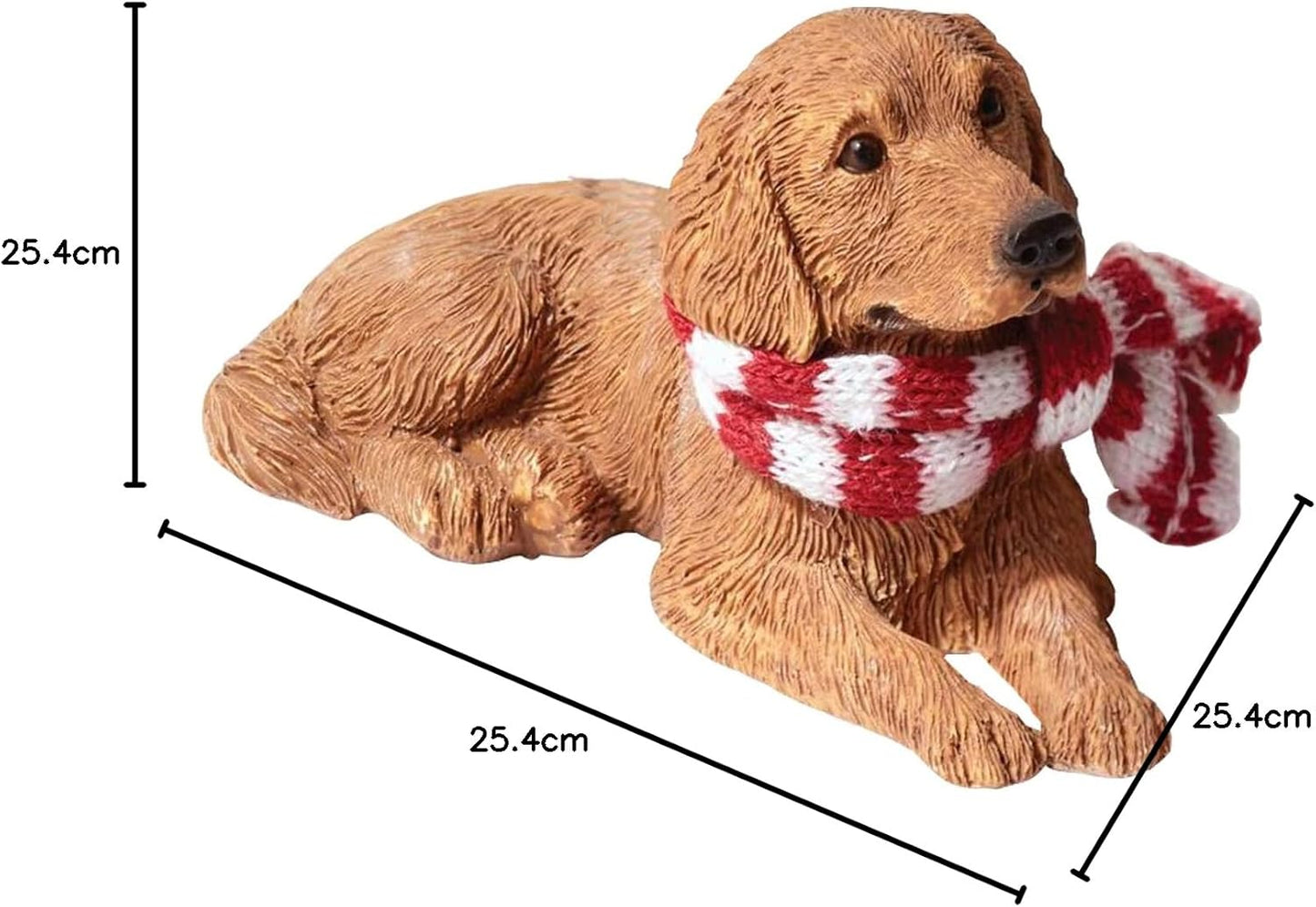Golden Retriever Christmas Ornament - Sandicast Handcrafted Holiday Decor