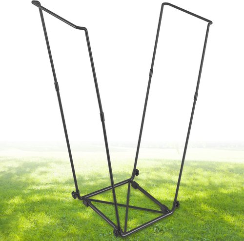 Feed Garden Trash Bag Holder - Durable Metal Frame for 30-45 Gallon Bags | Ideal for Yard Work & Camping
