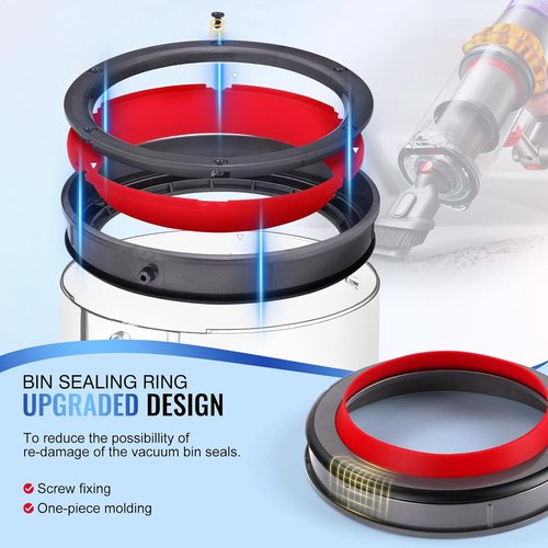 Dyson Upgraded Canister | Compatible Dust Bin for V11, V15, SV14, SV15, SV22 with HEPA Filter