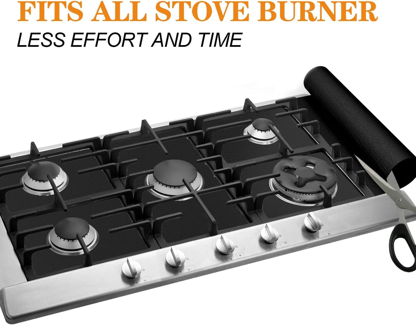 UBeesize 75-Inch Reusable Oven Liners - Heavy-Duty Non-Stick Teflon Mats for All Ovens & Grills