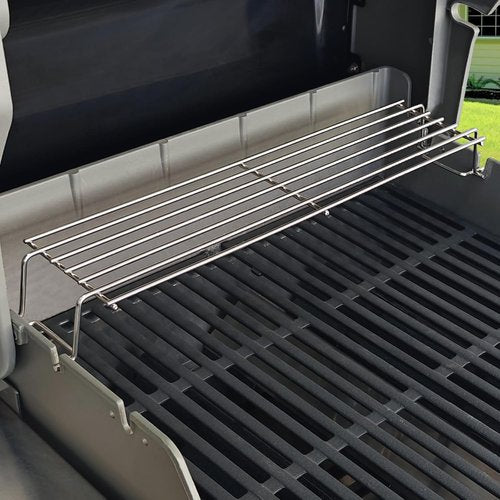 Hisencn Stainless Steel Warming Rack - Fits Weber Spirit 200 & II Series Gas Grills | Durable & Easy to Install
