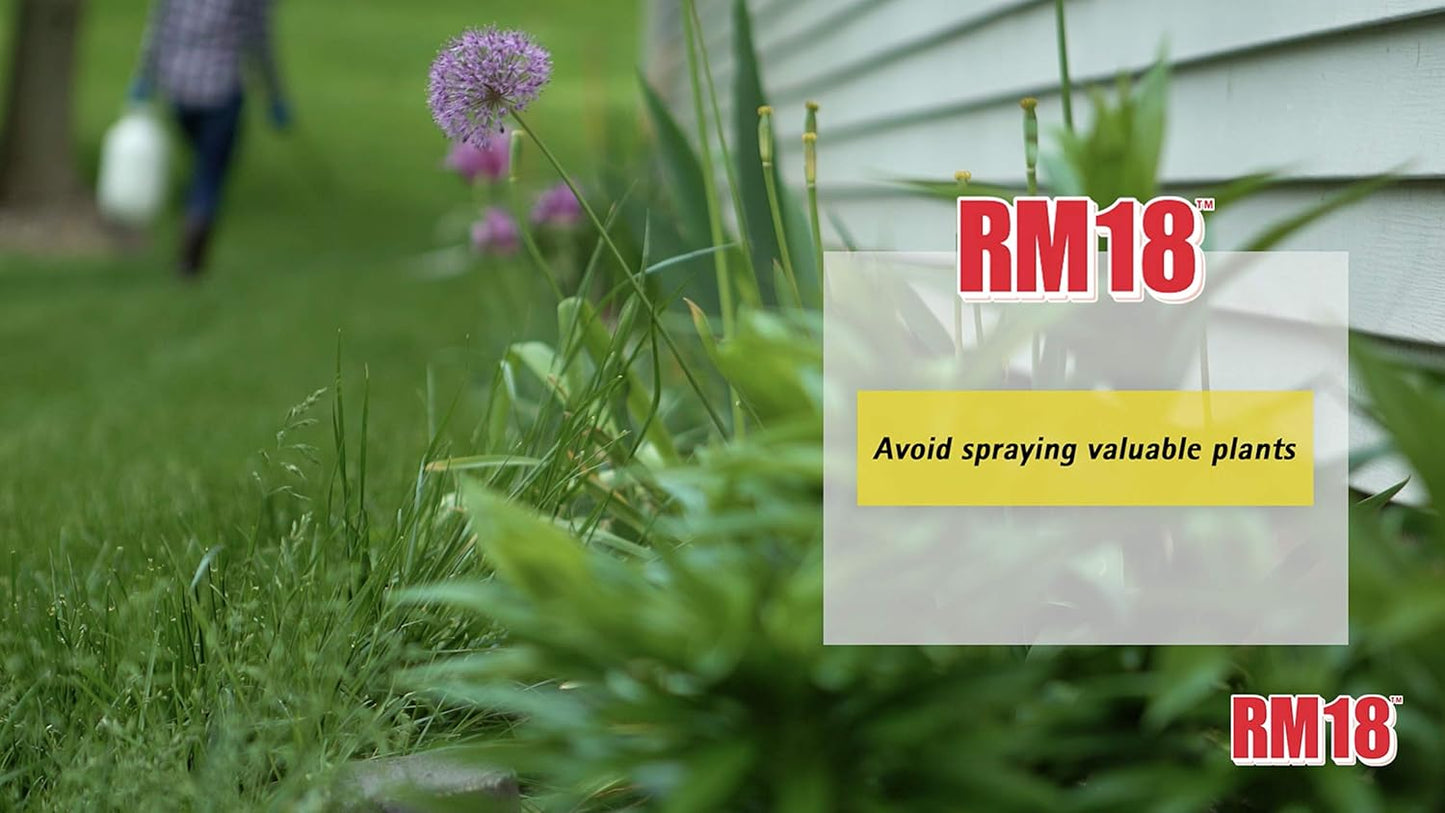 RM18 Fast-Acting Weed & Grass Killer Herbicide - 32 Ounce for Quick Results