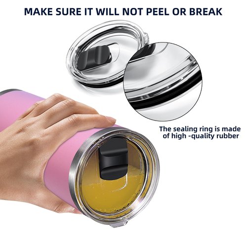 HAILIWEI 30 oz Tumbler Lid - Replacement Lid, Compatible for YETI 30/32 oz Tumbler, 14 oz Mug and 35/42 oz Straw Mug, Travel Spill-Proof Cup Lids Covers with Magnetic Slider Switch, BPA Free