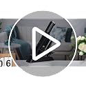 Cordless Handheld Vacuum Cleaner with Storage Dock - Black, 15KPa Suction