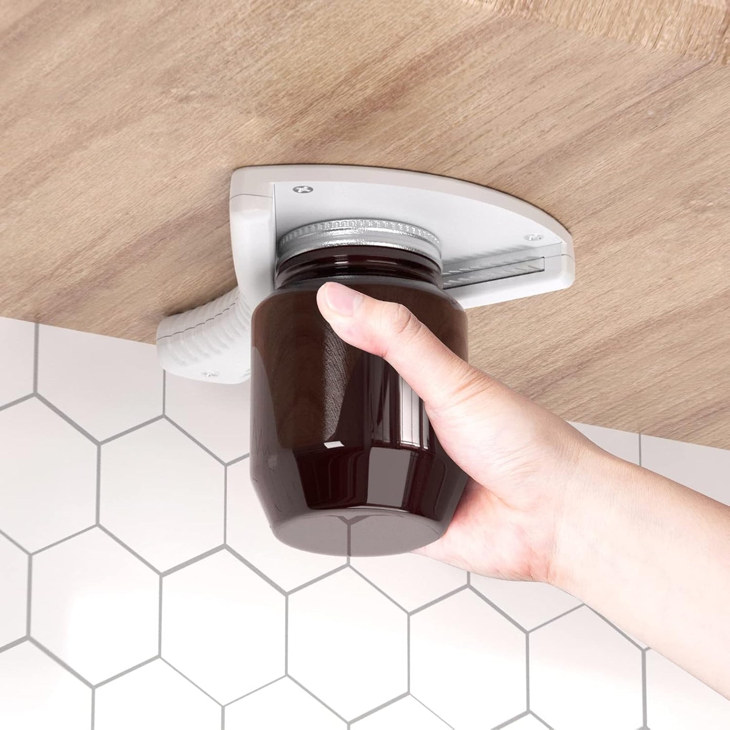Skiennix Jar Opener - Easy Grip Dual Usage Tool for Seniors | Effortless Lid Opening for All Sizes