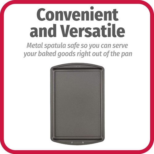 GoodCook Non-Stick Carbon Steel Baking Sheet - 9 x 13 Inch for Effortless Baking