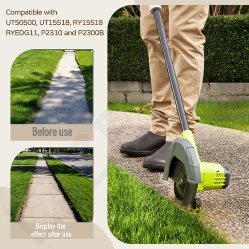 Expand-It 8" Reversible Heavy Duty Edger Blade - Compatible with Ryobi UT50500, UT15518 & More