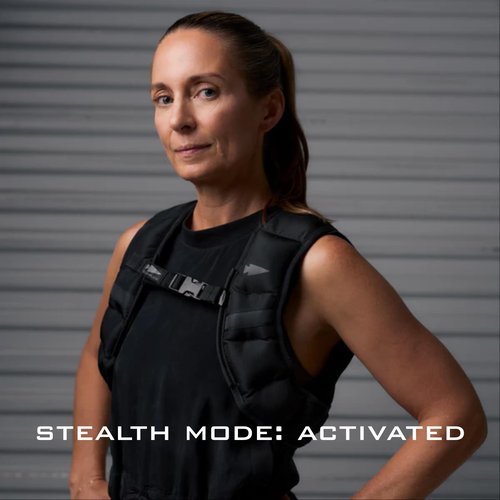 GORUCK 12LB Spy Ruck Women's Weighted Vest for Walking & Running - Weight Vest for Women Fitness Training with Adjustable Fit, Low-Profile Design for Weight Loss - Black