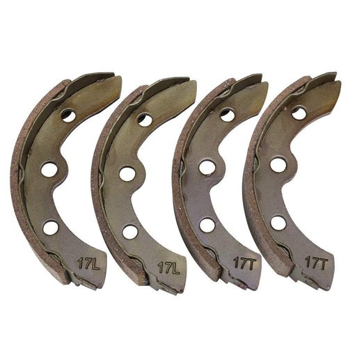 Golf Cart Brake Shoes for Club Car DS 1995-up,Club Car Precedent 2004 up,Yamaha G1 G2 G8 G9 Golf Cart, EZGO 1986.5-1996 OEM# 1018232-01 (2 Short, 2 Long)